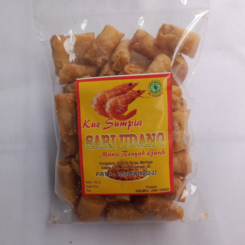 

Sekar_Shop07 Sumpia Udang Premium Snack Oleh-Oleh Khas Kebumen 250Gram