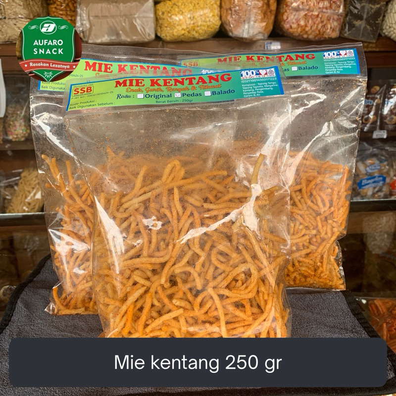 

MIE KENTANG KRIUK PEDAS 250 GRAM OLEH OLEH