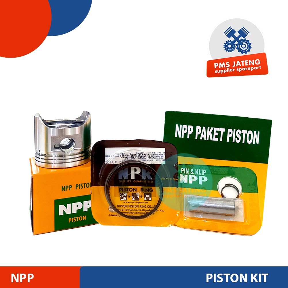 PISTON KIT KARISMA KIRANA SUPRA X 125 SEHER SEHER PAKET KARISMA NPP