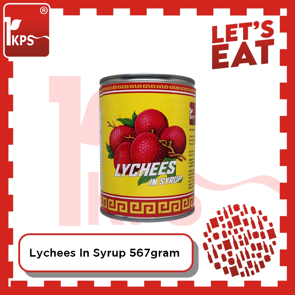 

Lychee In Syrup 567g "IKPS Brand" / Buah Leci / Buah Lychee / Lychee Leci / Buah Leci Kaleng / Leci kaleng / Lychee in Can / IKPS Brand / Leci / Lychee