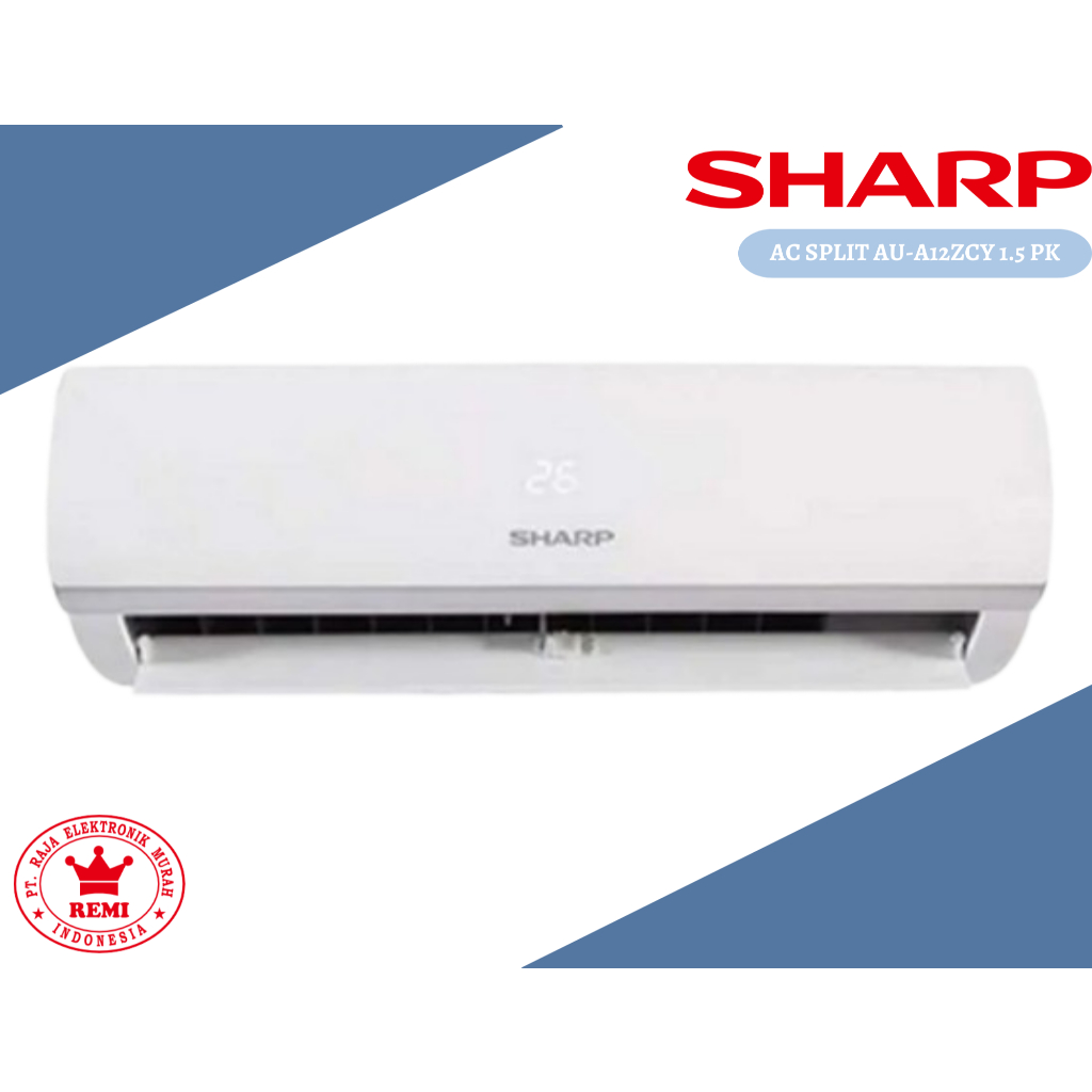 AC Split Standard Sharp AU-A12ZCY 1.5 PK Air Conditioner