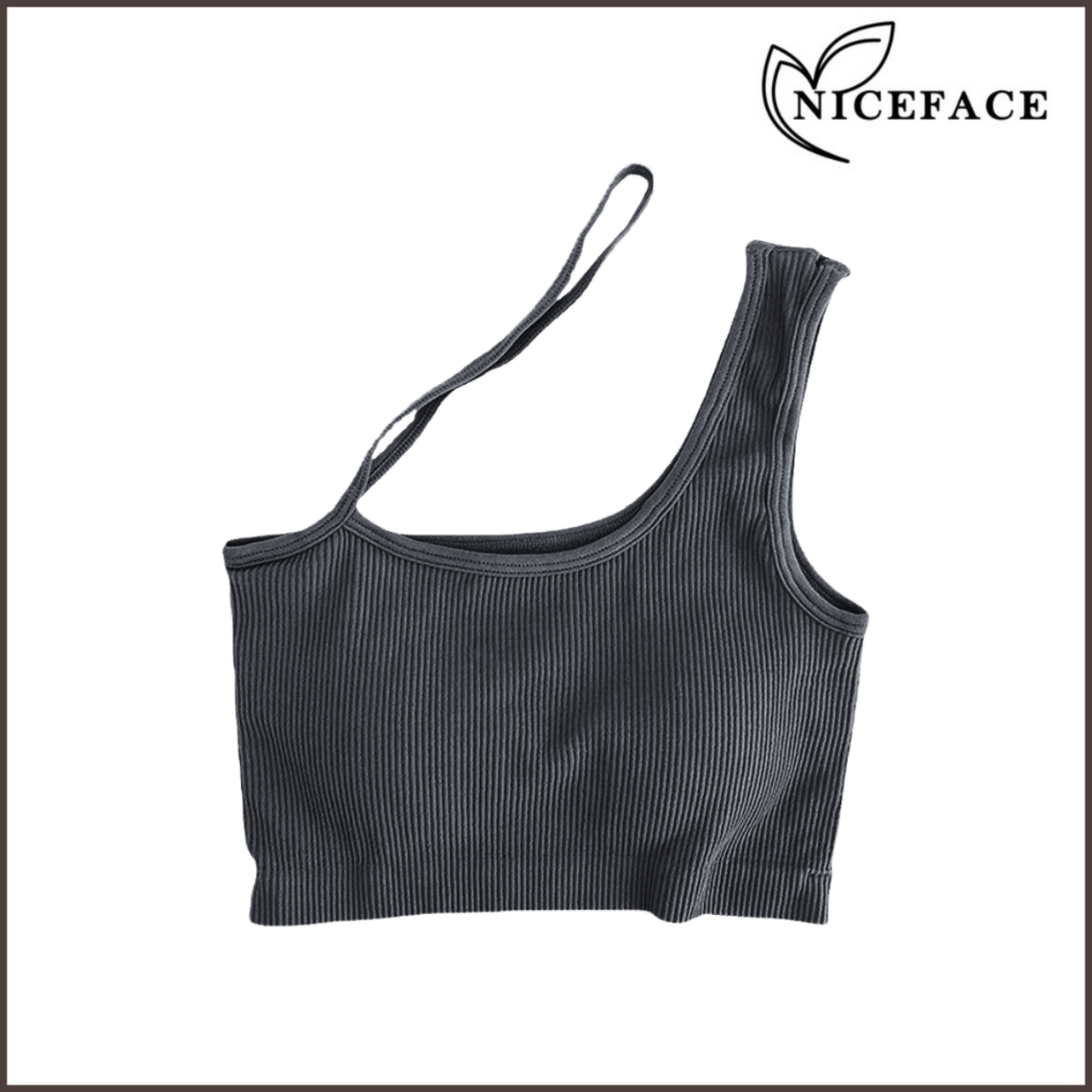 NICEFACE - bh tanktop crop top tali samping pakaian dalam wanita cewek korea tank top cup bra