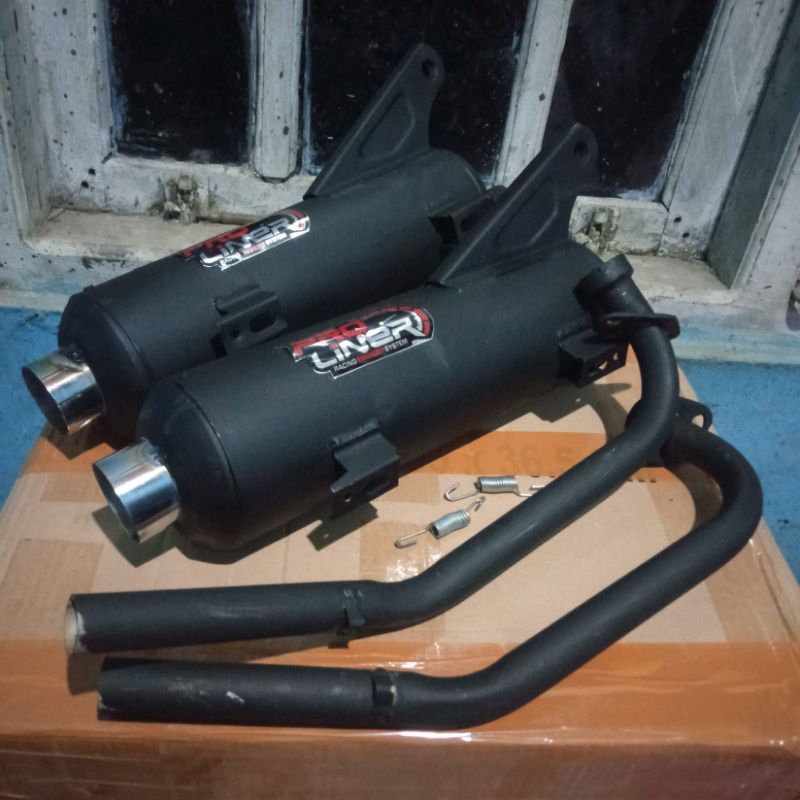 knalpot racing mio soul karbu suara bass
