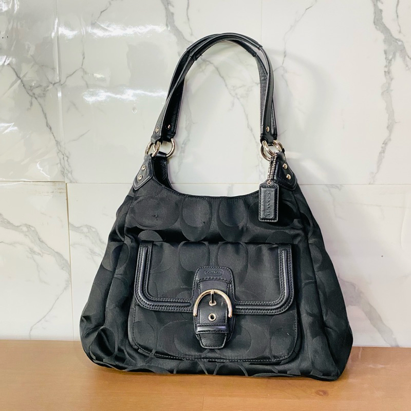 TAS WANITA COACH WARNA HITAM ORIGINAL (2nd)