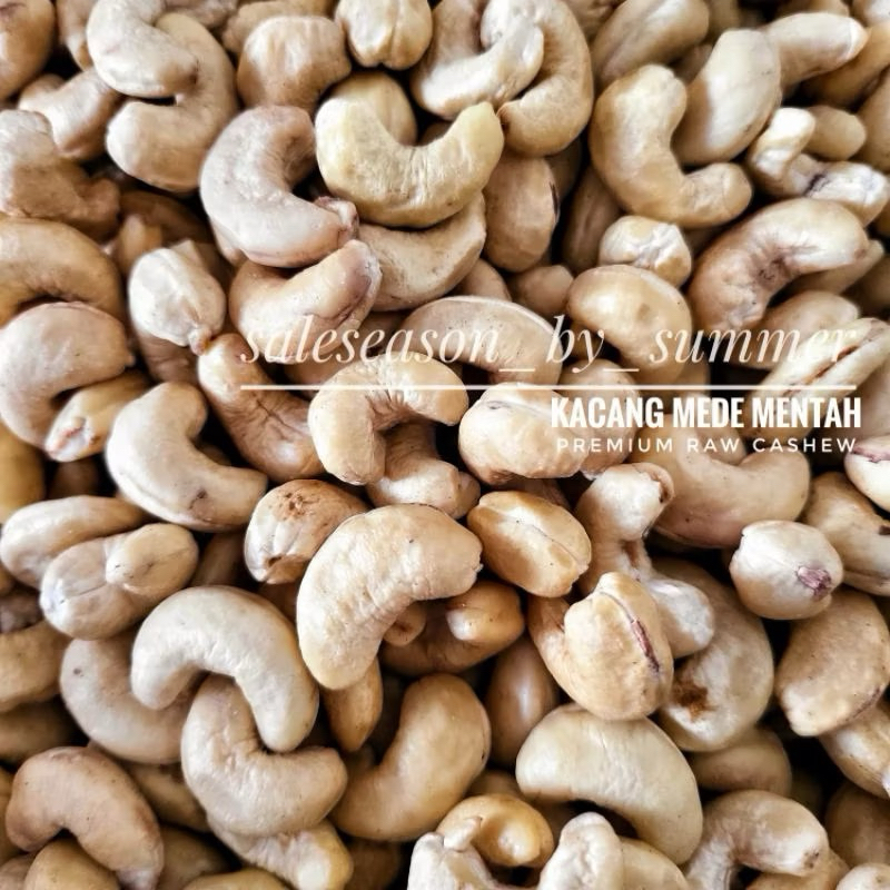 

Mede Kacang Mete 1 KG Mentah Super Raw Cashew