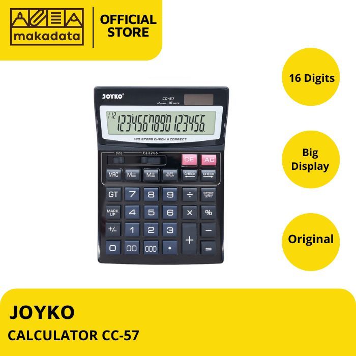 

CALCULATOR / KALKULATOR JOYKO CC-57 (1 PCS) MURAH