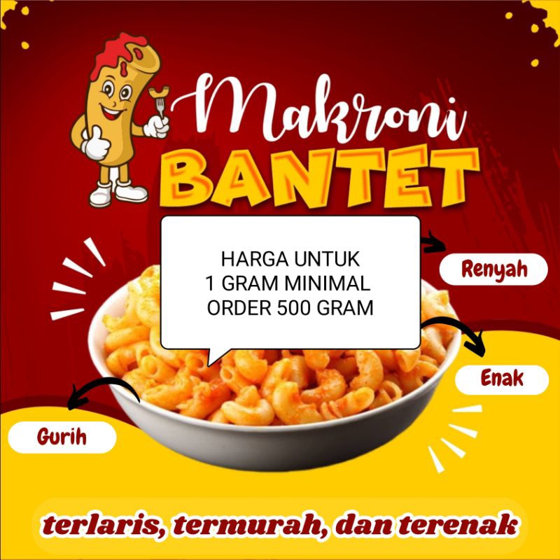 

Makroni Bantet Viral Termurah