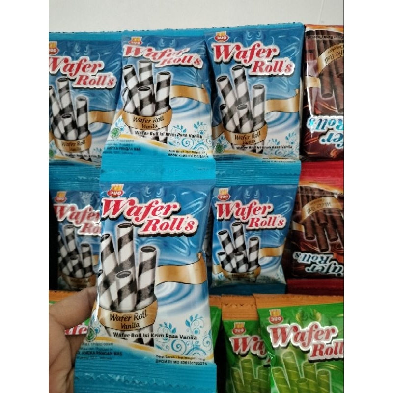 

Wafer roll snack 500 (renteng)