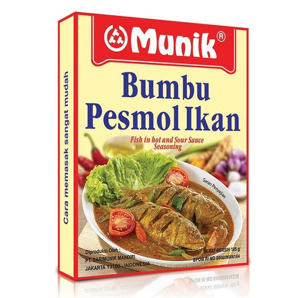

Munik Bumbu Pesmol Ikan 105 g