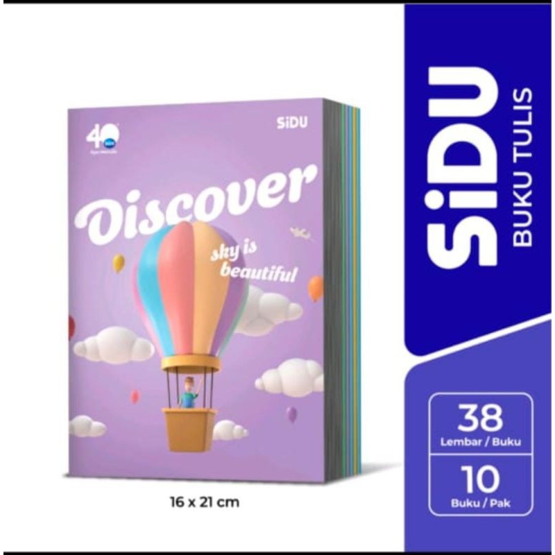 

Buku tulis sidu 38 lembar
