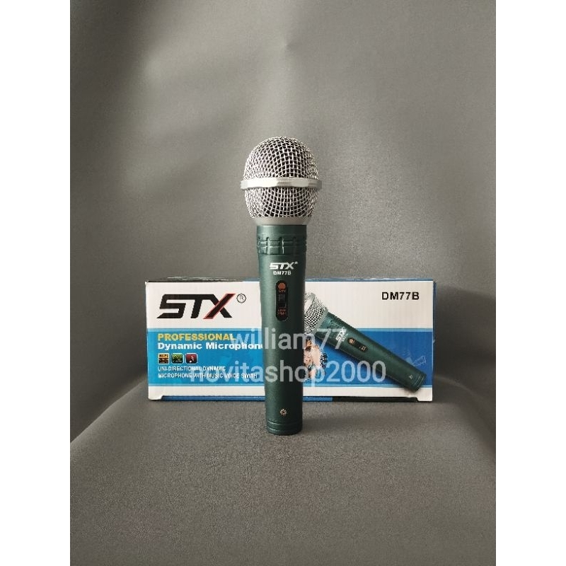 Mic Microphone STX DM77 Karaoke Pidato Seminar Khotbah