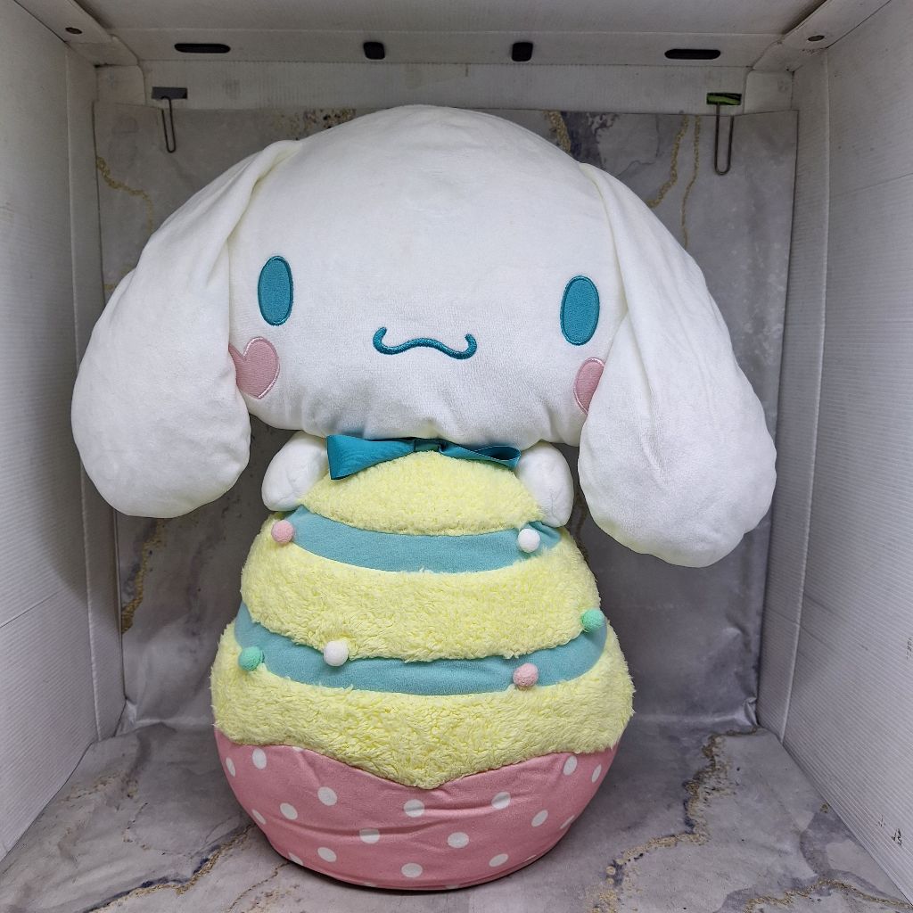 Cinnamoroll Cupcake Cup Cake Jumbo Plush Doll Boneka Sanrio 45 Cm Prelove
