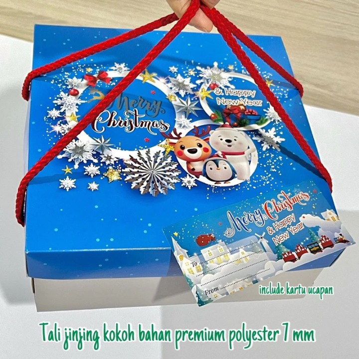 

Dus Kue Tart Natal Box Kue Natal Dengan Tali Tenteng