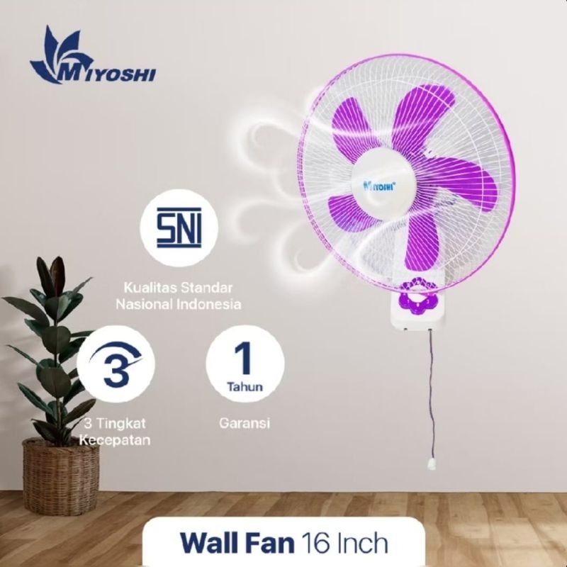[ VITOSHOP.24 ] KIPAS ANGIN DINDING YASAKA 16" INCH/WALLFAN YASAKA 16" INCH/KIPAS ANGIN KENCANG/KIPA