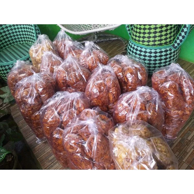 

kripset Sukabumi #Pedas Gurih Nampol.. kemasan 275gram.