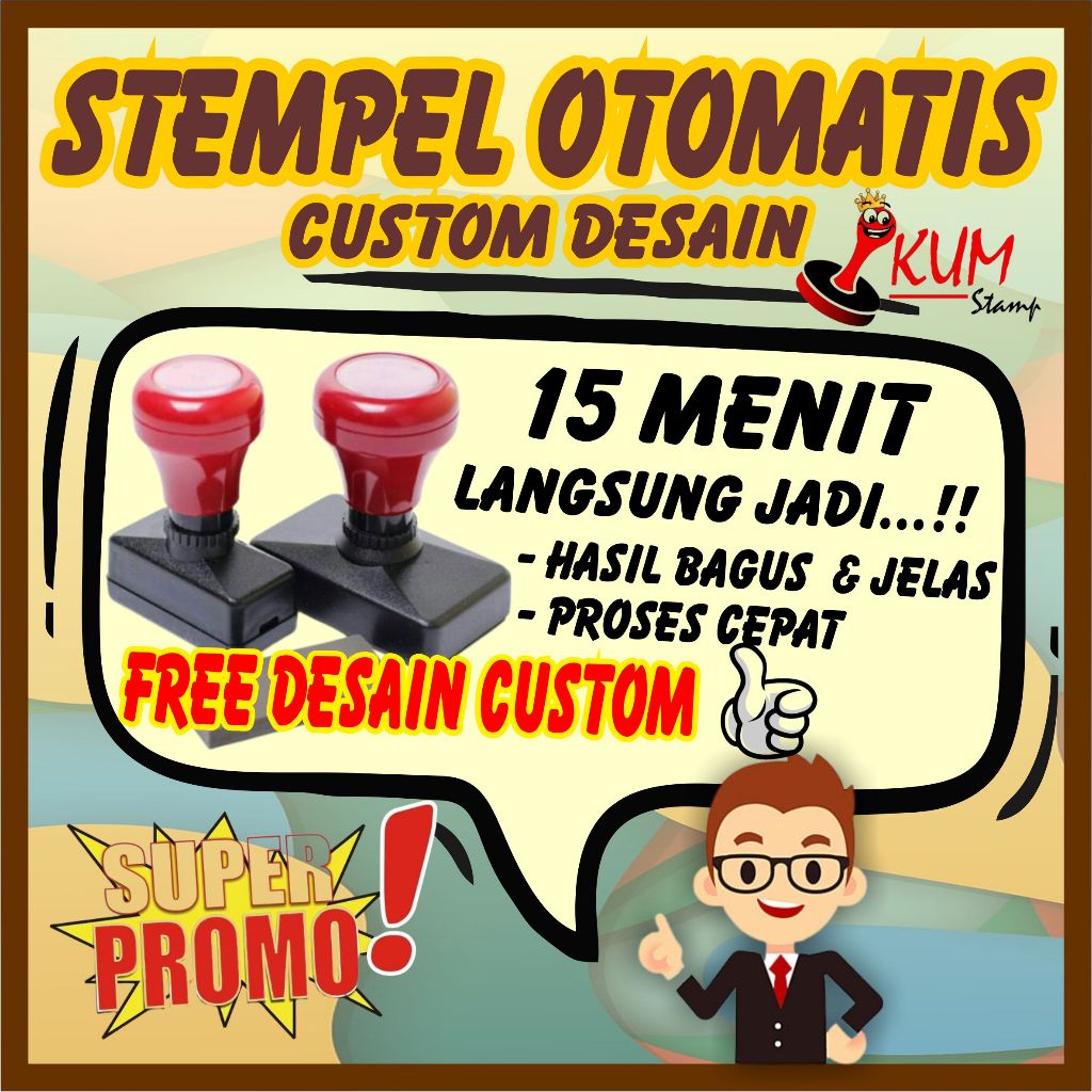 

STEMPEL, STEMPEL OTOMATIS, STEMPEL CUSTOM DESAIN, STEMPEL LOGO PERUSAHAAN, STEMPEL DINAS