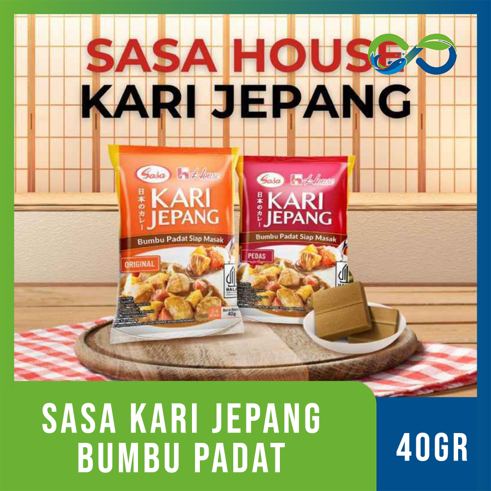 

[AquaEcoFarm] SASA House Kari Jepang Original dan Pedas 40 gr Bandung