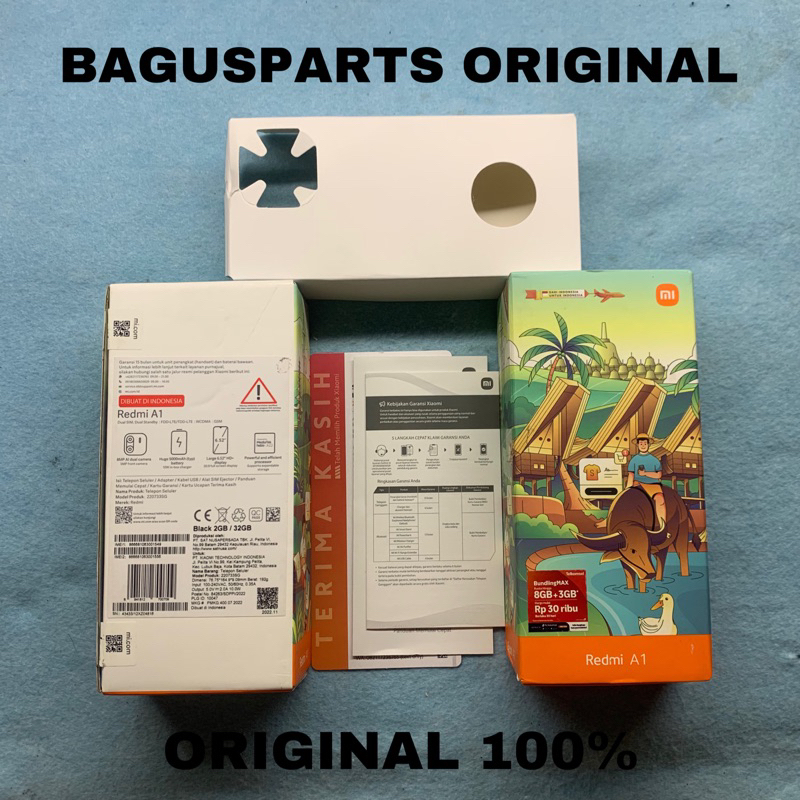 

DUS BOOK KARDUS BOX KARTON XIAOMI REDMI A1 ORIGINAL COPOTAN