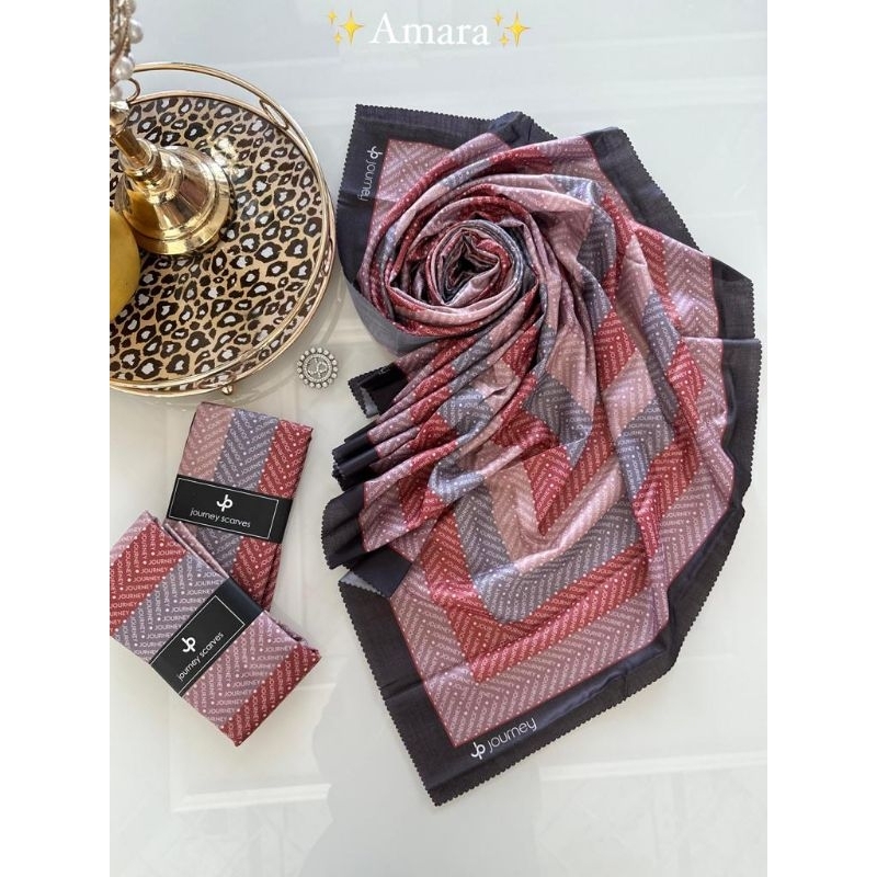 JOURNEY SCARVES/JOURNEY HIJAB/HIJAB JOURNEY/JOURNEY ORIGINAL/KERUDUNG JOURNEY MOTIF AMARA