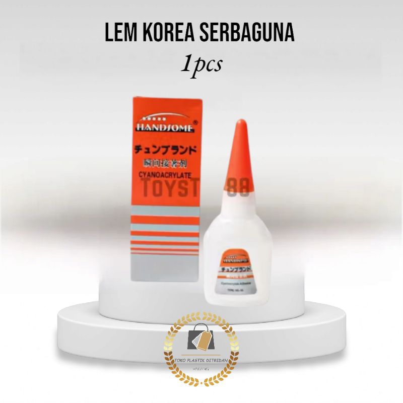 

Lem Korea Handsome HS-10 - Lem Cair Serbaguna Epotec Besi Super Powerglue