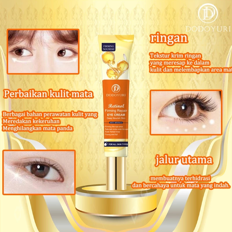 SHVA. Eye cream mata panda Cream mata panda dan kerutan Penghilang kantung mata Eye cream kantung
