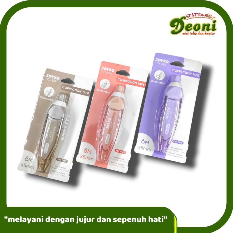 

Joyko Correction Tape CT-585 6mx5mm
