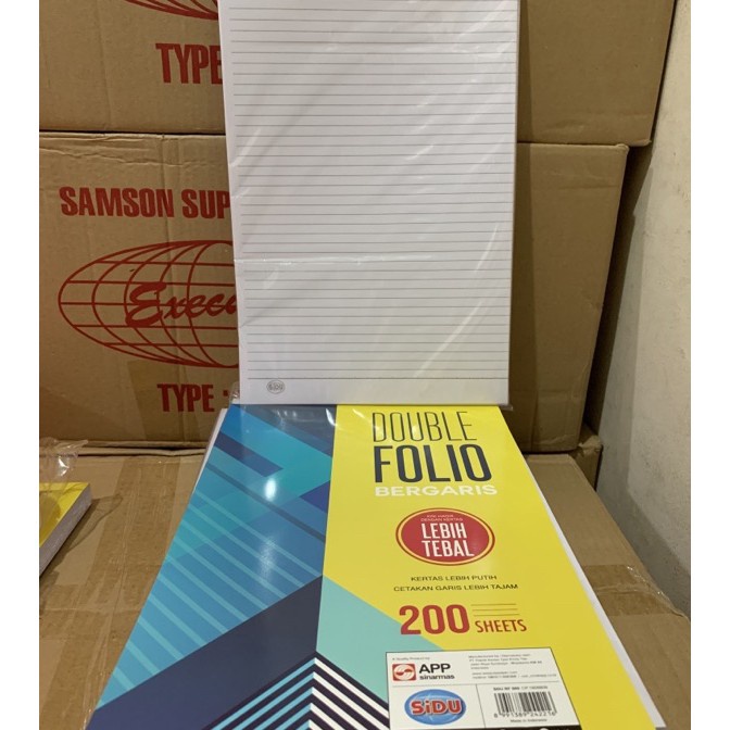 

KI3 kes double folio bergaris isi 5 lembar REPACK