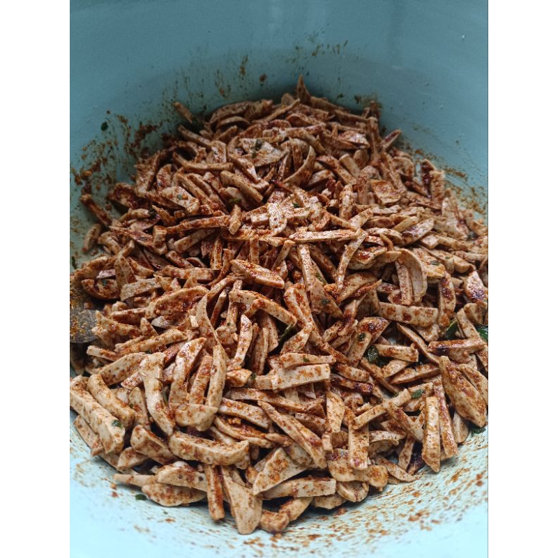 

Basreng ikan Pedas, Balado daun jeruk