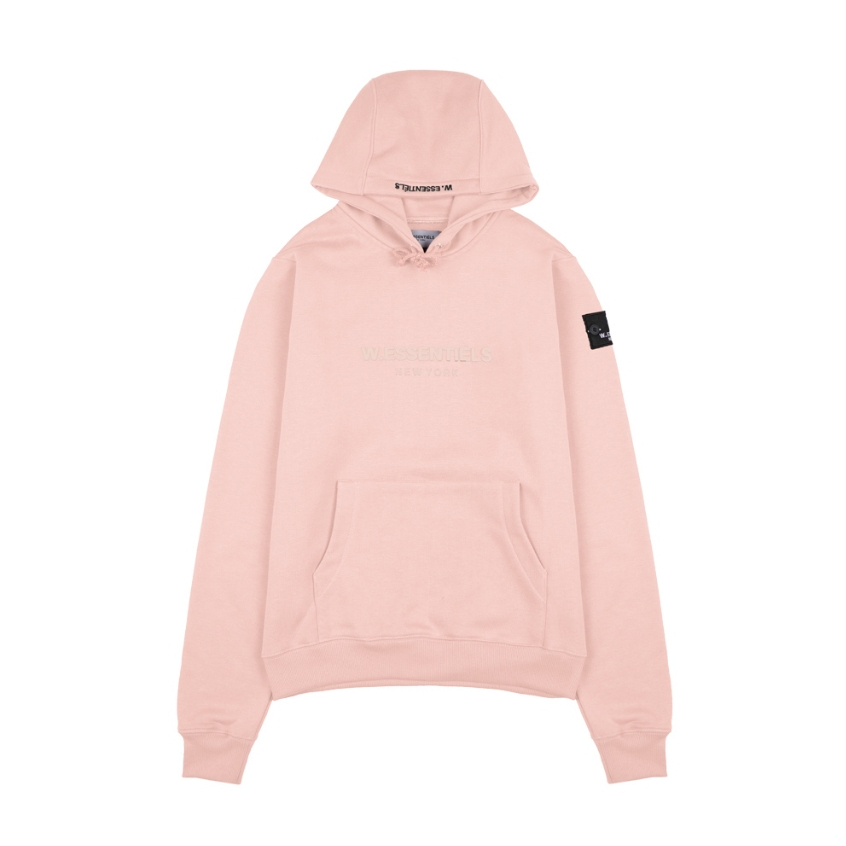 W Essentiels Ecume Hoodie Oversize Monopack Triple Paledogwood - 100% ORIGINAL RESMI
