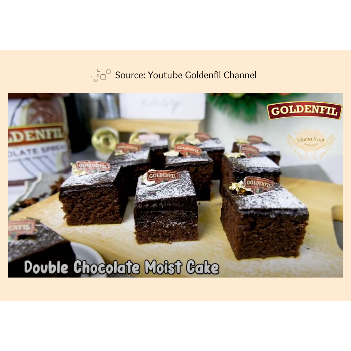 

RB MAMA.YOOL - Goldenfil Chocolate Spread 1 kg FREE PACKING / Filling Topping Selai Coklat Premium