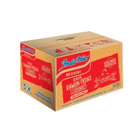 

INDOMIE RAWON MERCON 1 DUS ISI 40