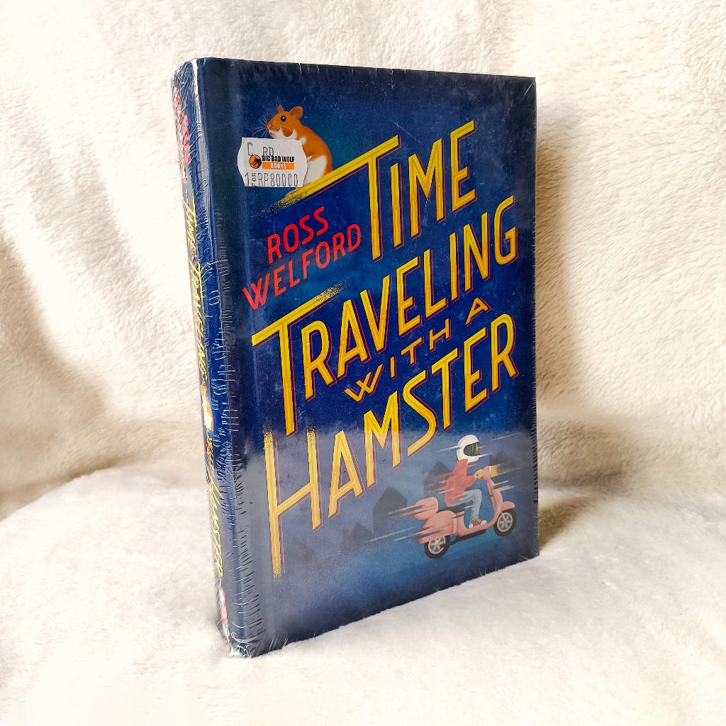 [SEALED] Novel Import Hardcover Time Traveling with a Hamster - Ross Welford