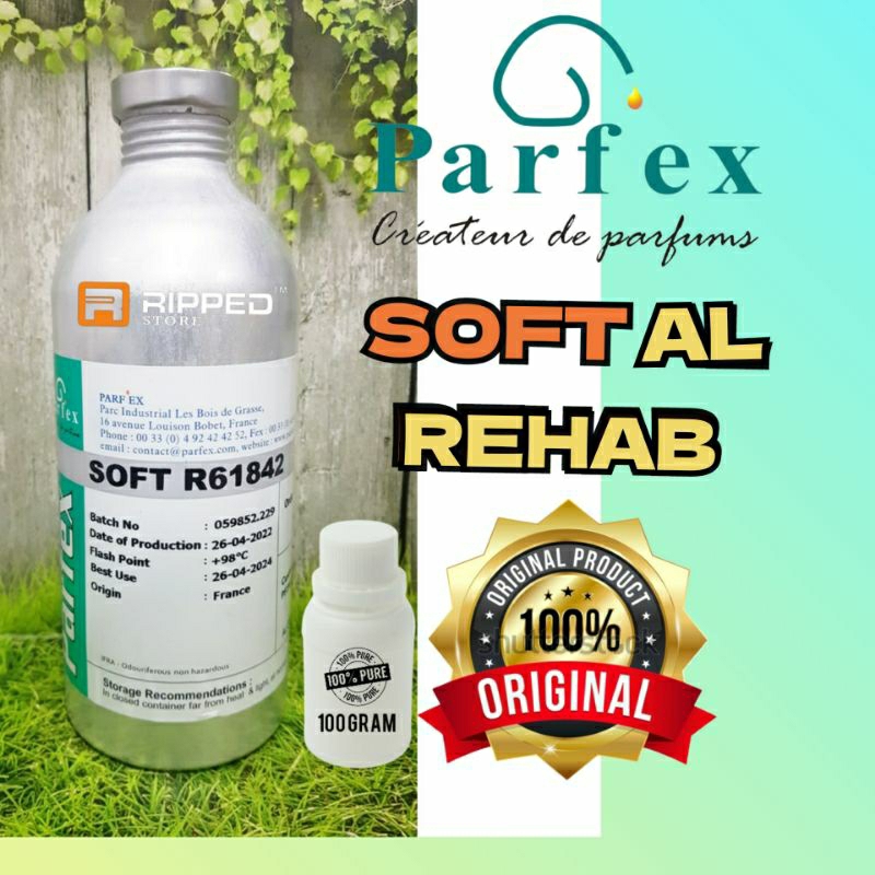 (100ML) SOFT INSPIRED AL REHAB BY PARFEX ORIGINAL BIBIT PARFUM MURNI