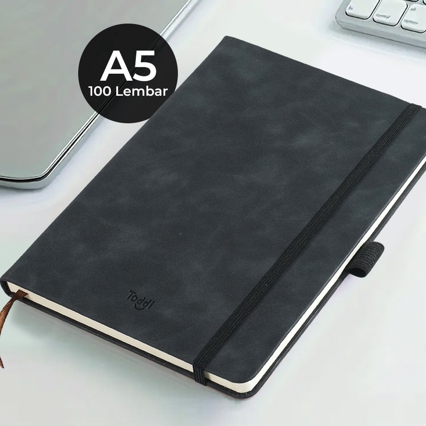 

HJ6 Toddi Buku Jurnal Hardcover Notebook Diary A5 7GSM 2 Halaman Karet