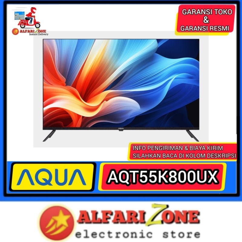 Tv Aqua 55" AQT55K800UX 4K HDR Smart Google TV 55 Inch AQT55K800