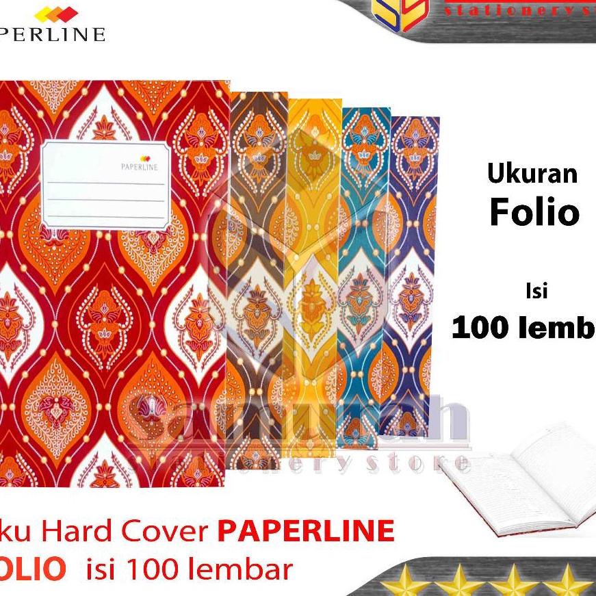

Unggul Buku Hard Cover PaperFolio isi 1 lembar Buku Akutansi PPL F4 Catatan laporan