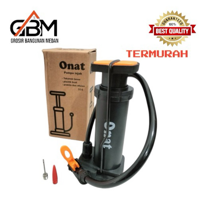 FOOT PUMP /POMPA INJAK MINI/ POMPA SEPEDA MOTOR MINI /POMPA BOLA /POMPA INJAK TABUNG