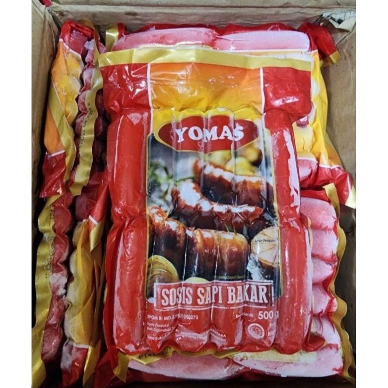 

YOMAS SOSIS SAPI BAKAR ORIGINAL KEMASAN 500g