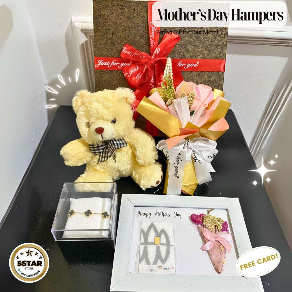 

Mother’s Day Hampers by 5StarStore - Hampers Hari Ibu Kado Ibu - Mini Gold