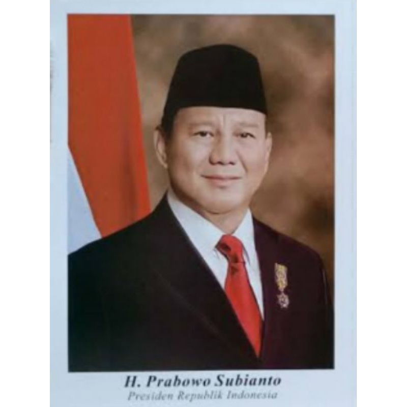 gambar presiden//poster presiden, wakil presiden &garuda Indonesia