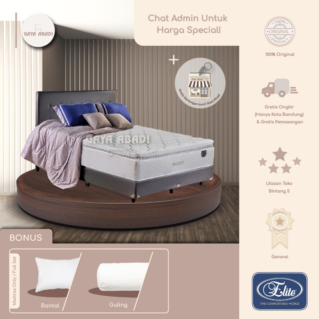 Springbed Elite Prudent / Kasur Elite Prudent - Elite Springbed