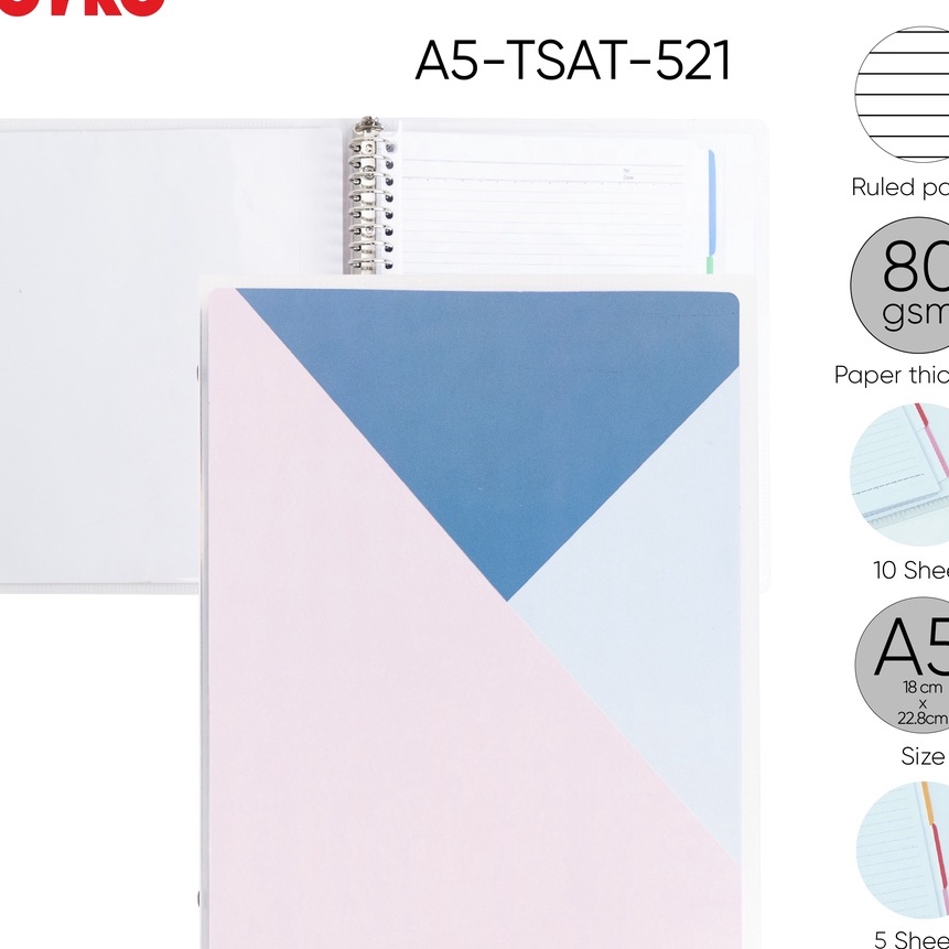 

Hemat Binder Note Joyko A5TSAT521