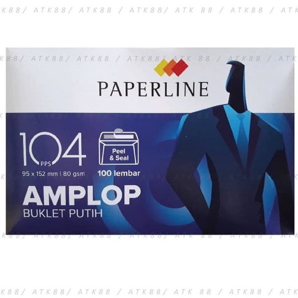 

HJ6 Amplop Putih Paper14 PPS Uk 95 x 152 mm