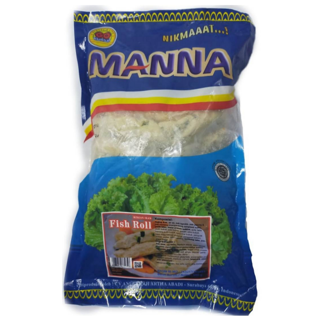

JKT ARTA [FROZEN FOOD GOMANNA] FISH ROLL IKAN ISI 20 (500GR) SOSIS IKAN GULUNG NUGGET BPOM HALAL