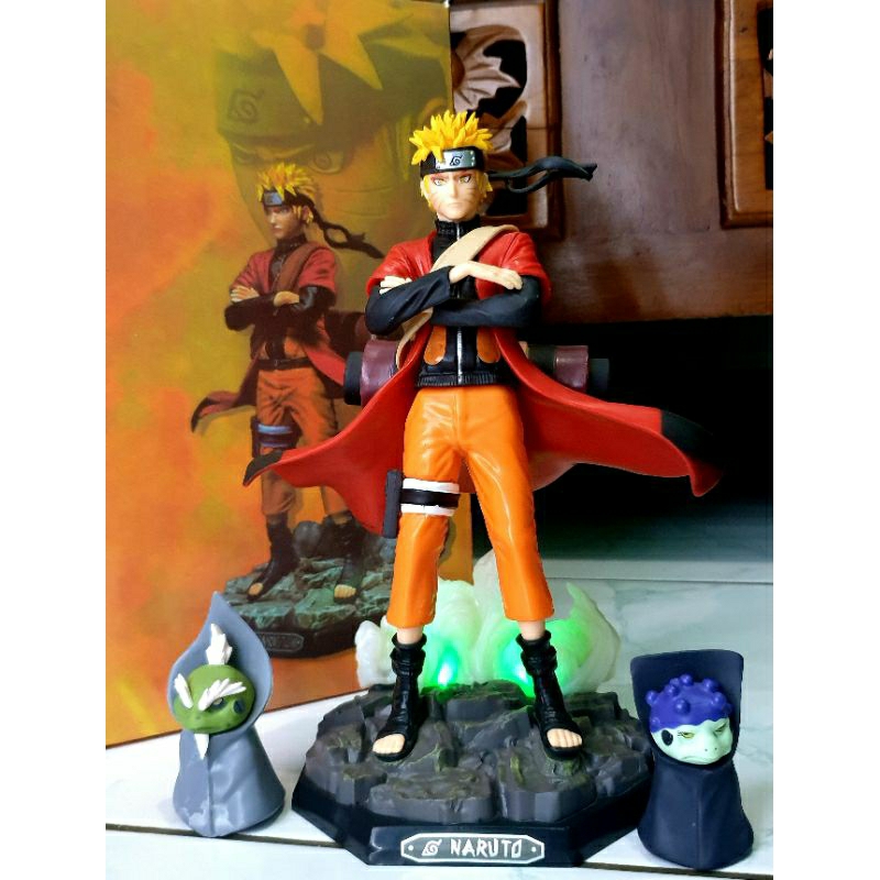 Action Figure - Uzumaki Naruto Sage Mode LED