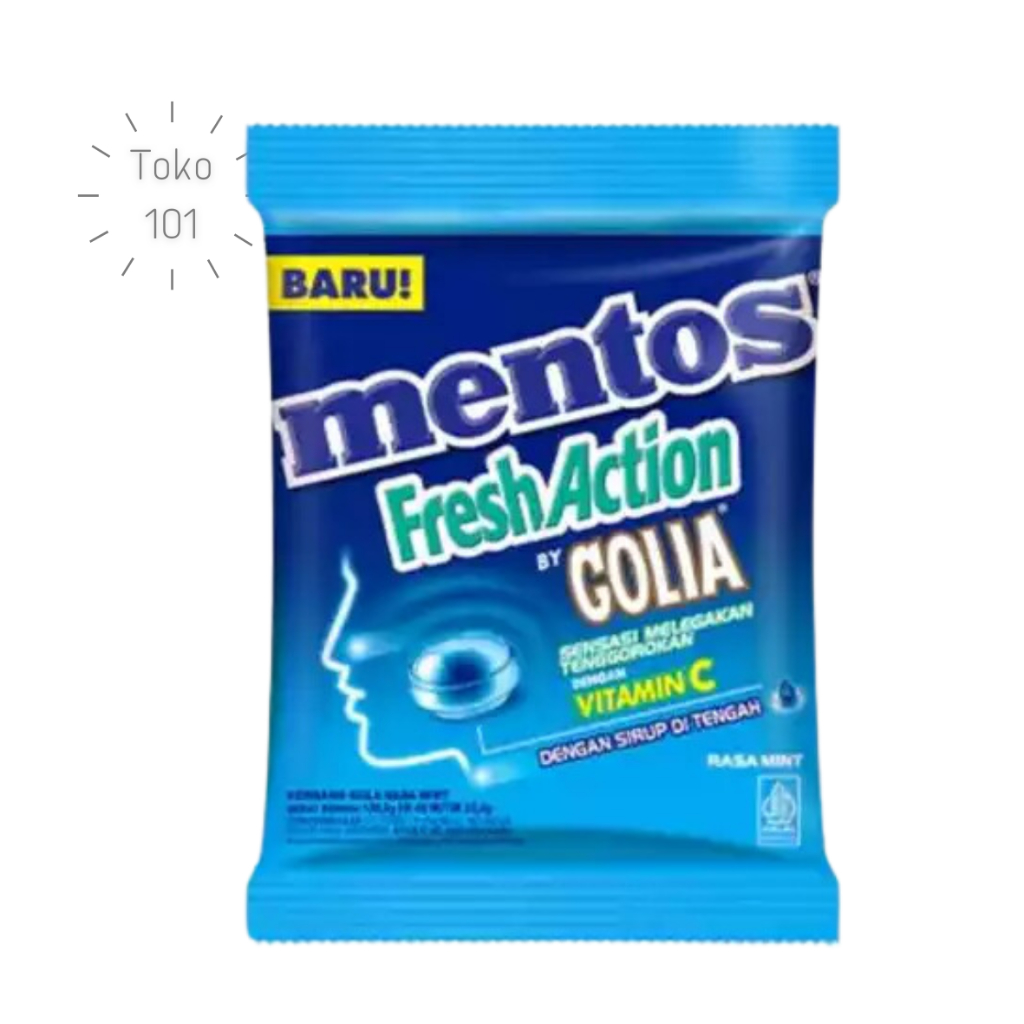 

Permen Golia Mentos Fresh Action 100gr