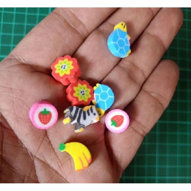 

50 Pcs PENGHAPUS MINI / PENGHAPUS PENSIL KARAKTER