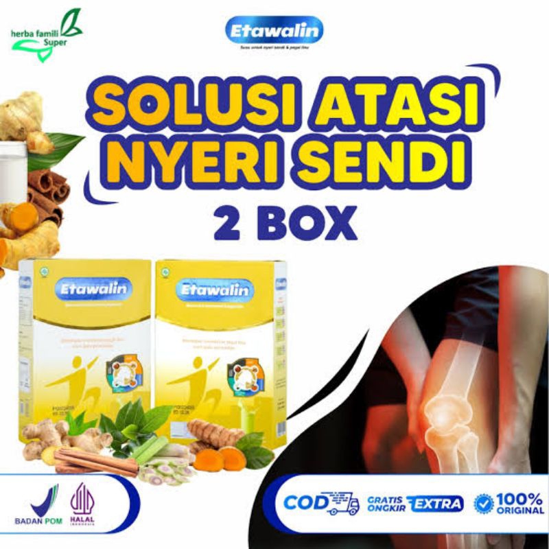 

Susu Etawalin Original Atasi Sendi dan Asam Urat Hingga Saraf Kejepit(2box)