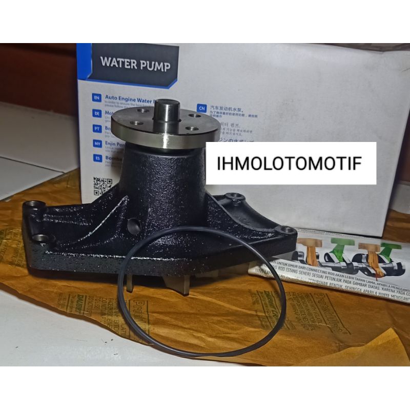 WATER PUMP/POMPA AIR Fuso CANTER 125 HDV/CANTER 110/PS-135 KUALITAS TERJAMIN AS LEHER PENDEK LUBANG-