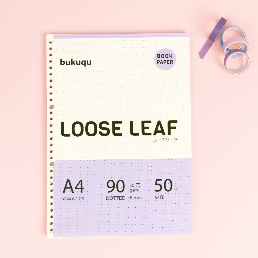 

FG2 A4 Bookpaper Loose leaf DOTTED by Bukuqu
